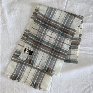Barneys New York Plaid Scarf